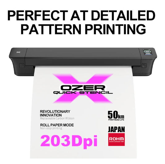 OZER X Quick Stencil Prentari (þráðlaus)