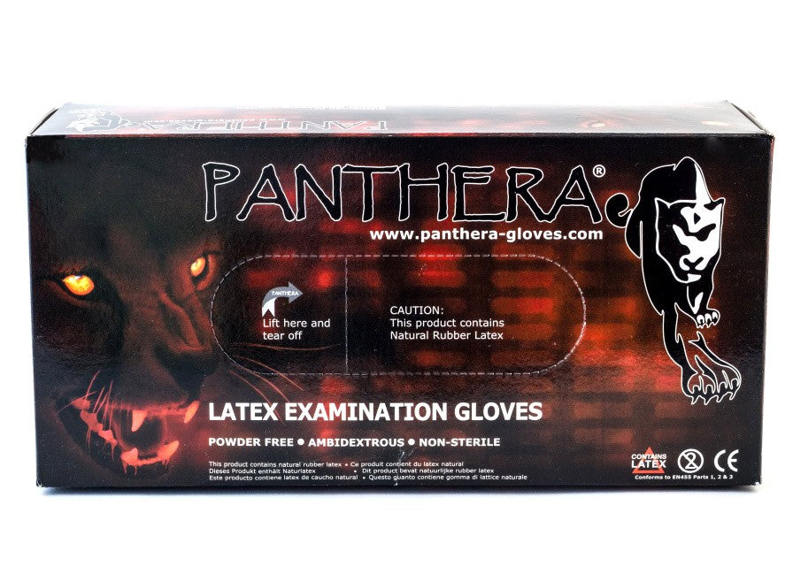 Panthera Black Latex Gloves