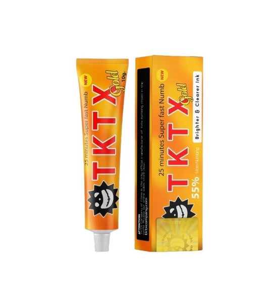 TKTX Gold 55% Tattoo Cream 10g