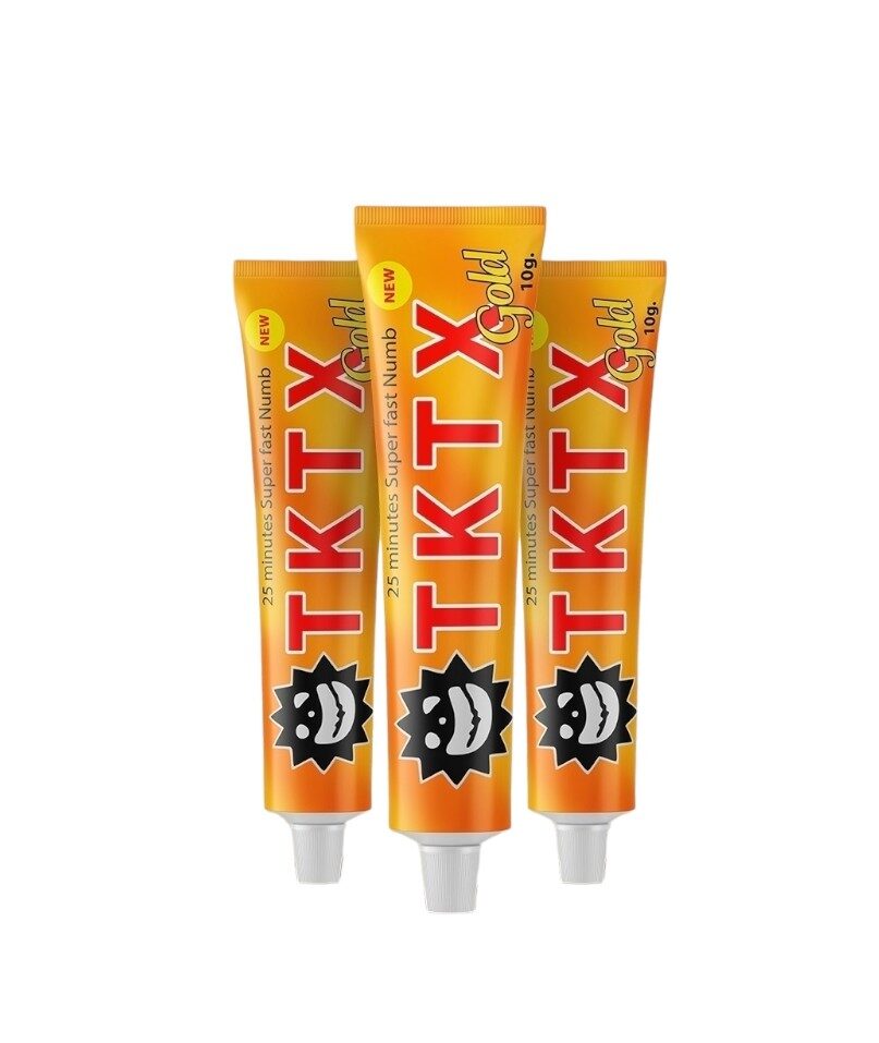 TKTX Gold 55% Tattoo Cream 10g